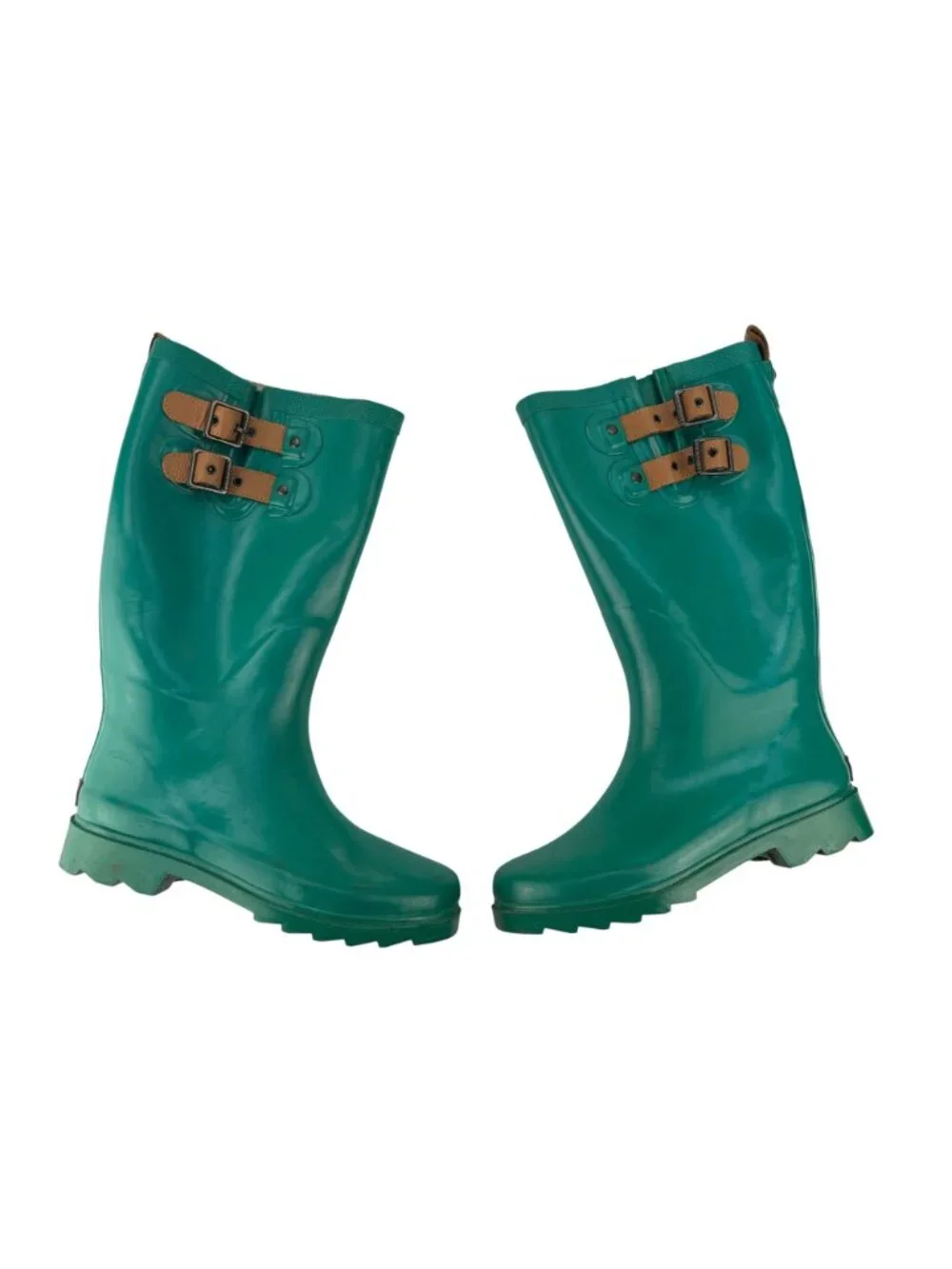 Chooka Classic Waterproof Tall Rain Boots Emerald Green Women's Size 7